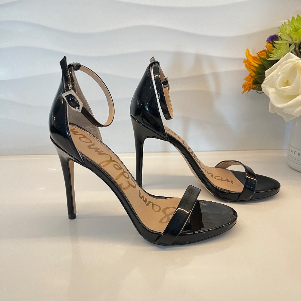 Sam Edelman Ankle Strap Sandal Heel